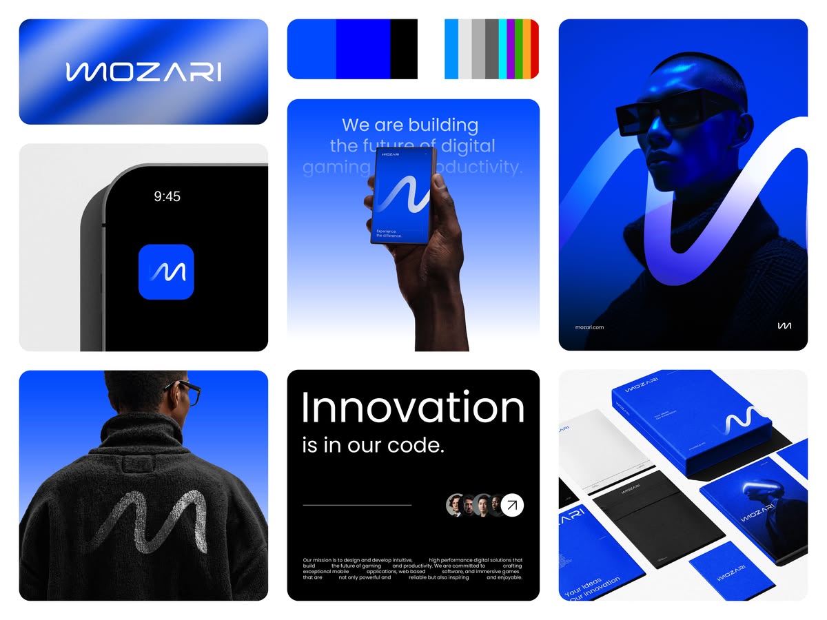 Mozari branding and website